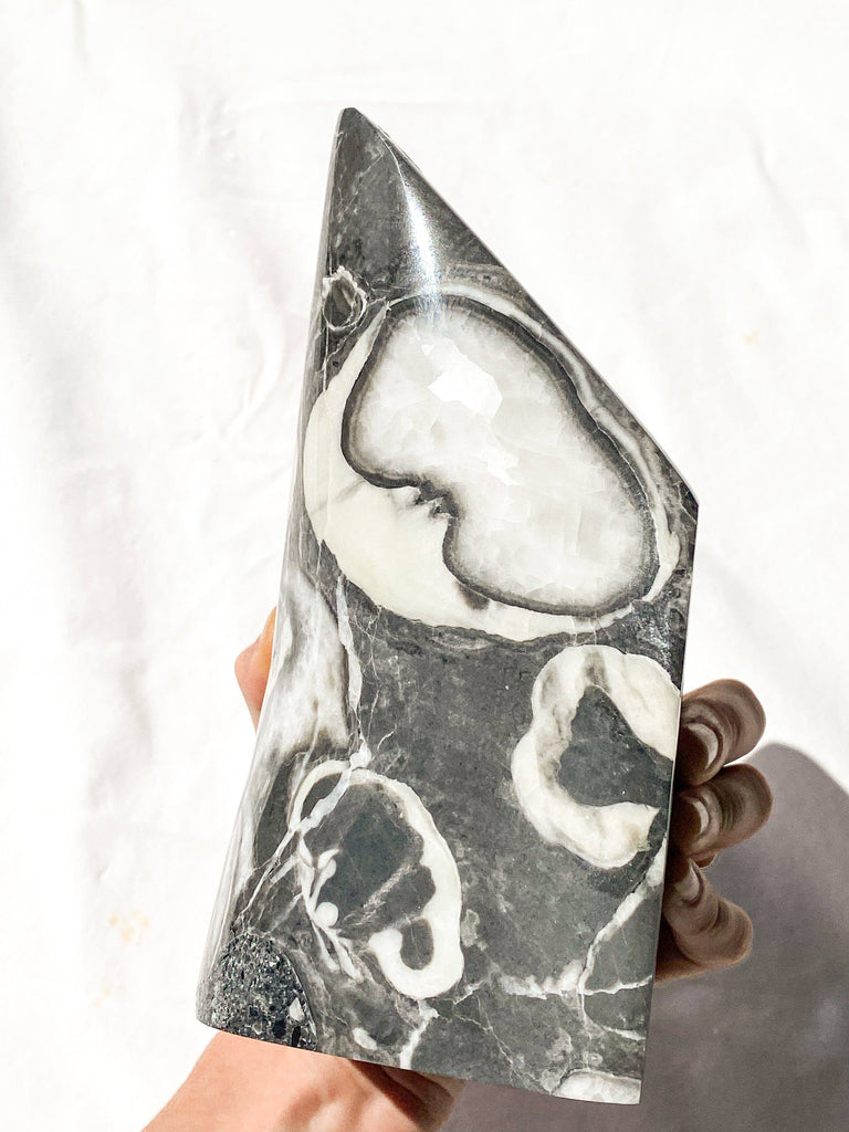 Thousand Eye Jasper Standing Freeform - Unearthed Crystals