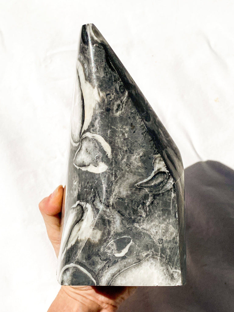 Thousand Eye Jasper Standing Freeform - Unearthed Crystals