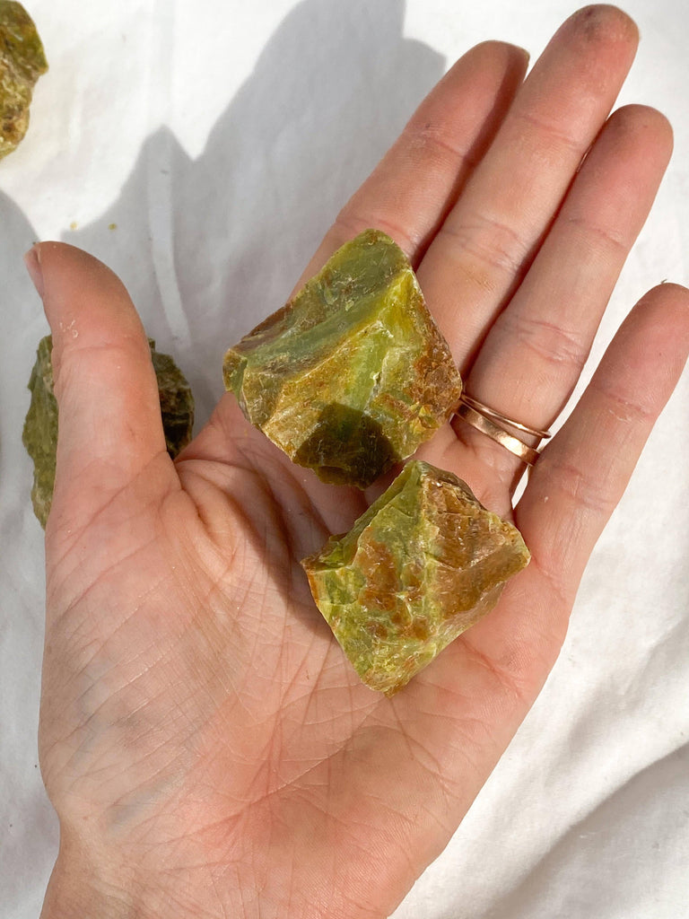 Green Opal Rough | Small - Unearthed Crystals