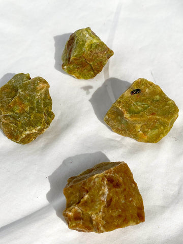 Green Opal Rough | Medium - Unearthed Crystals