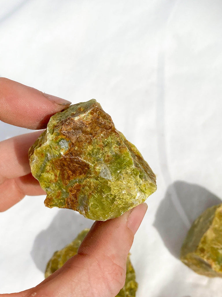 Green Opal Rough | Medium - Unearthed Crystals