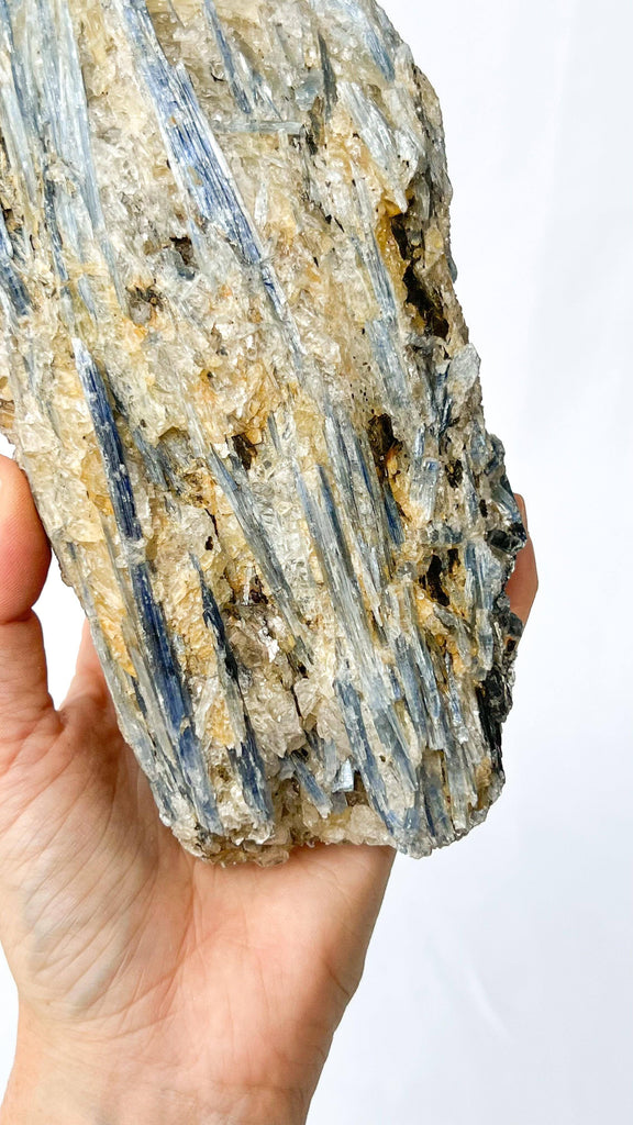 Kyanite + Quartz Cluster - Unearthed Crystals