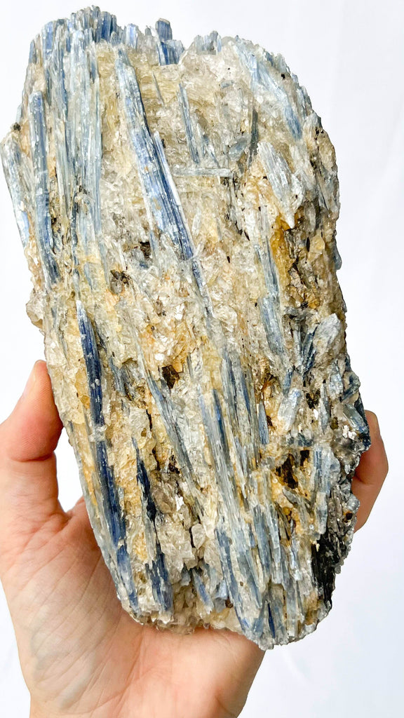 Kyanite + Quartz Cluster - Unearthed Crystals