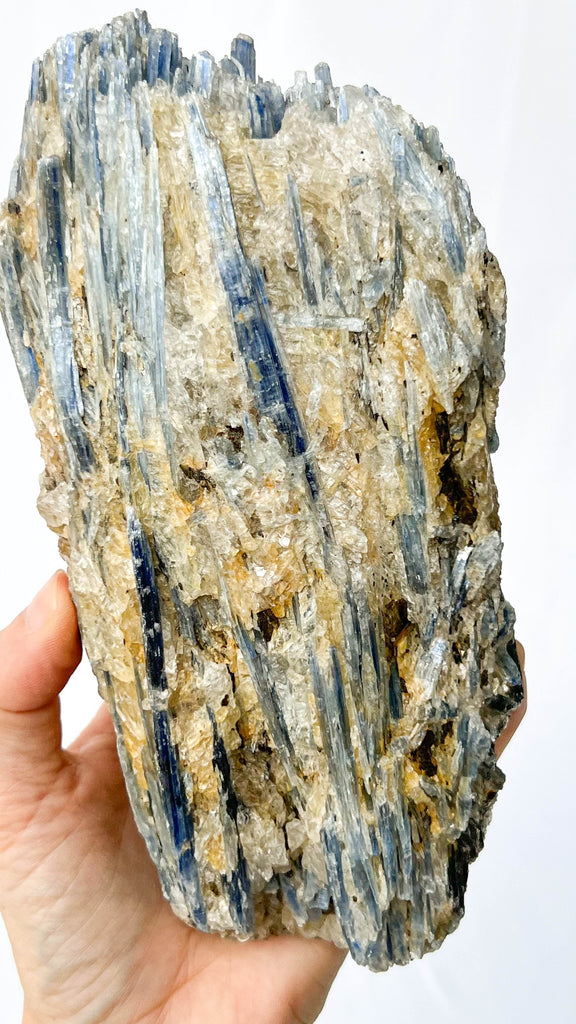 Kyanite + Quartz Cluster - Unearthed Crystals