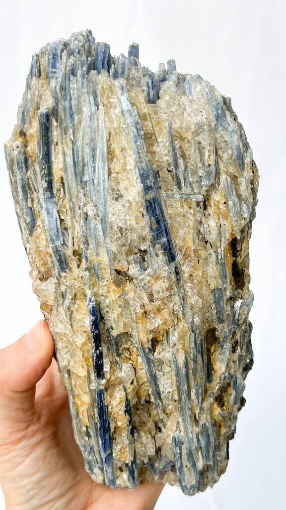 Kyanite + Quartz Cluster - Unearthed Crystals