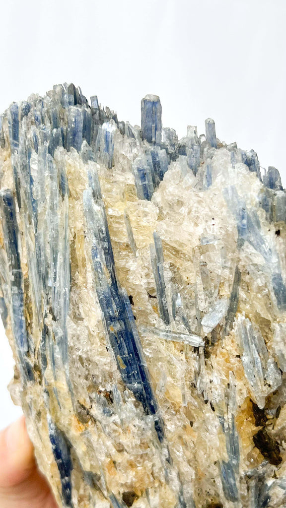 Kyanite + Quartz Cluster - Unearthed Crystals