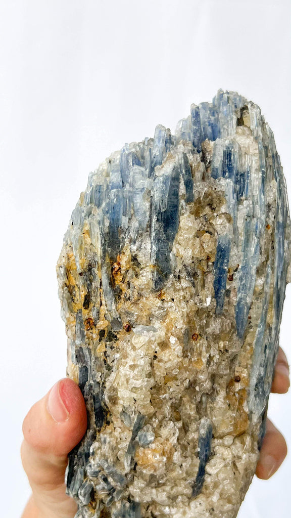 Kyanite + Quartz Cluster - Unearthed Crystals