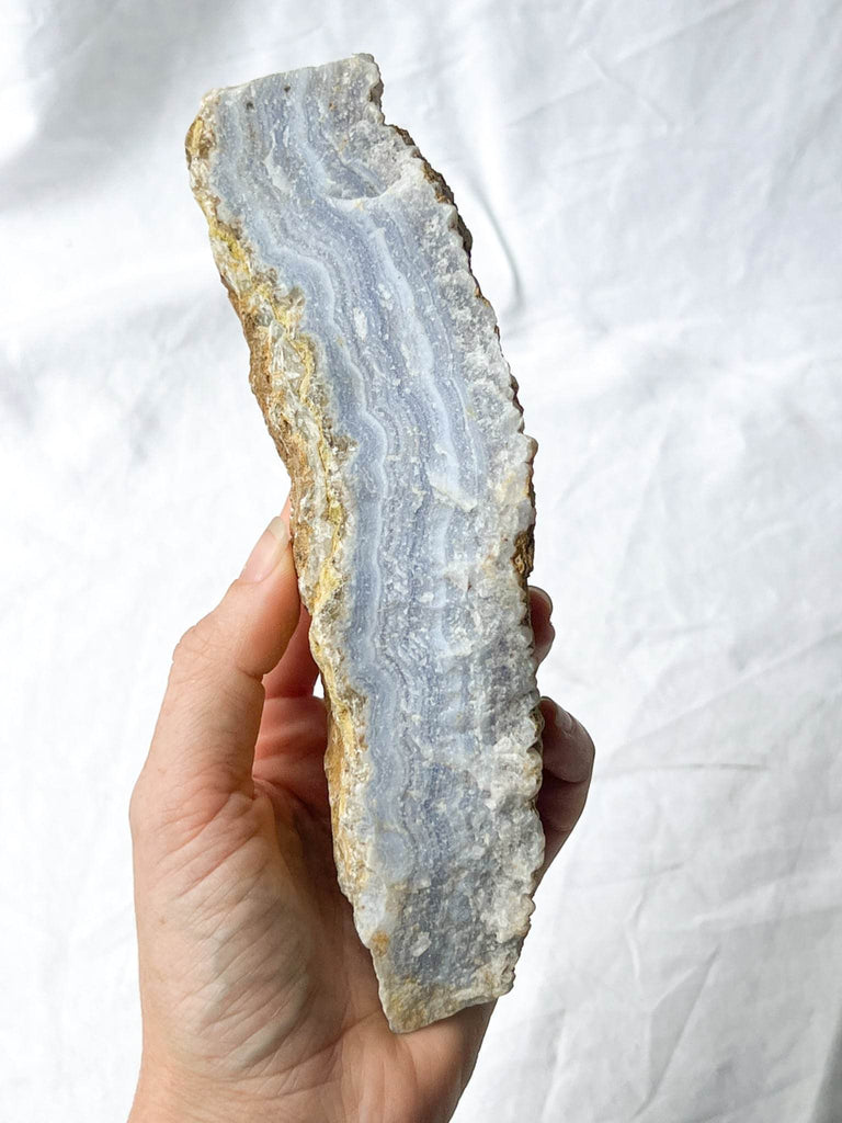 Blue Lace Agate Rough - Unearthed Crystals