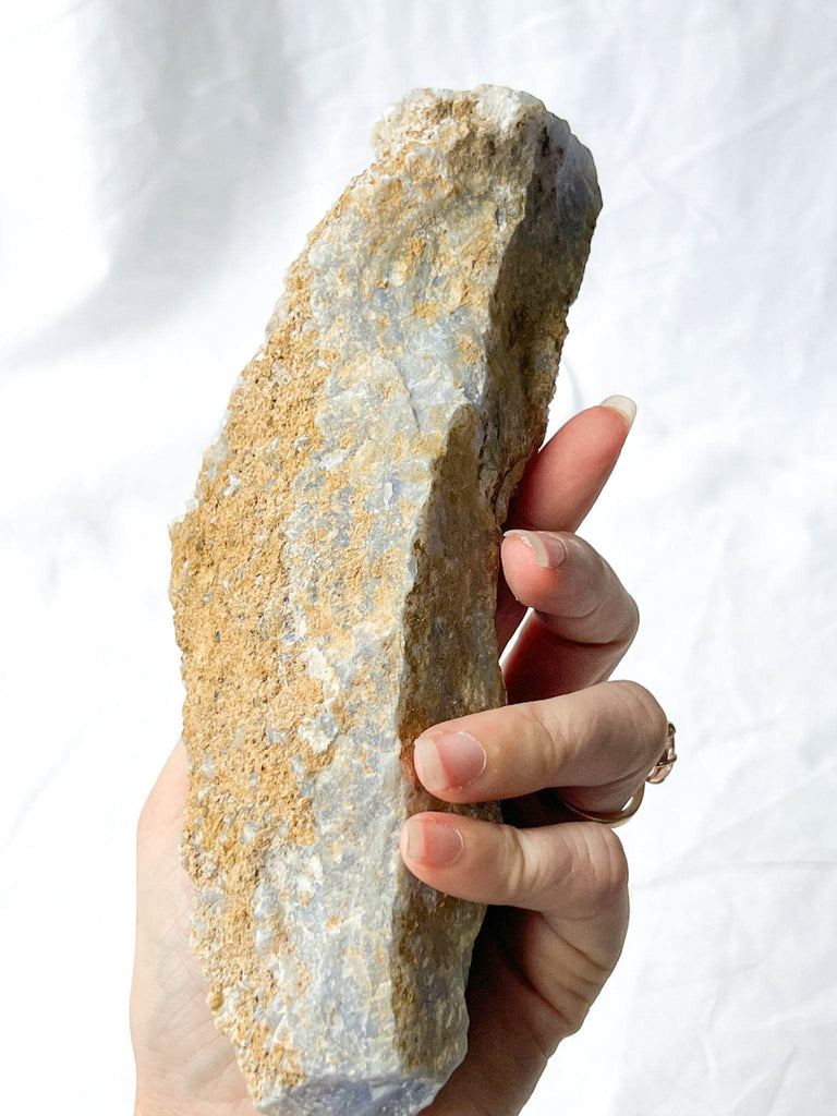 Blue Lace Agate Rough - Unearthed Crystals