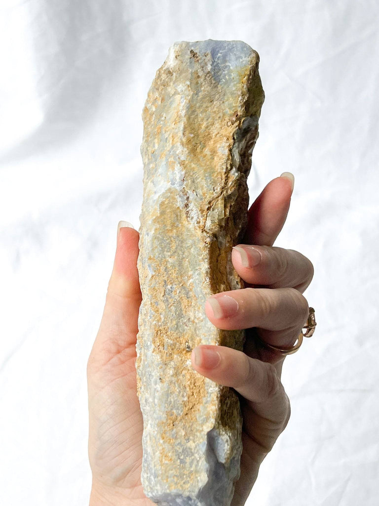 Blue Lace Agate Rough - Unearthed Crystals