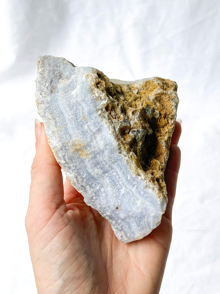 Blue Lace Agate Rough - Unearthed Crystals