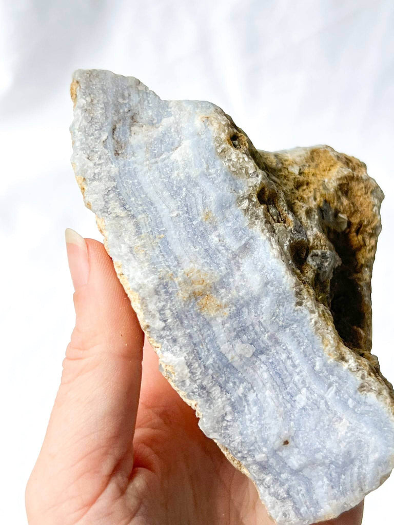 Blue Lace Agate Rough - Unearthed Crystals