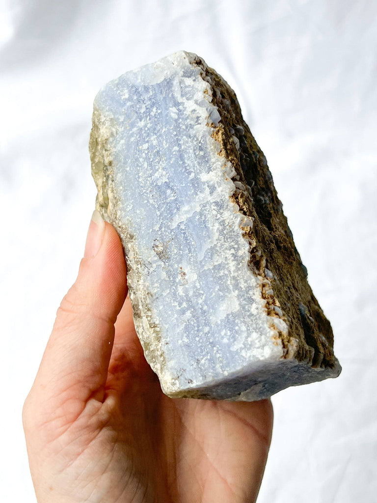 Blue Lace Agate Rough - Unearthed Crystals