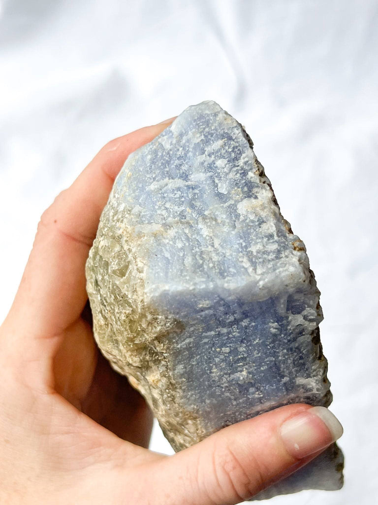 Blue Lace Agate Rough - Unearthed Crystals