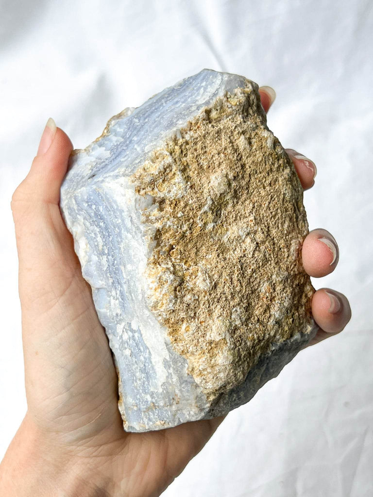 Blue Lace Agate Rough - Unearthed Crystals
