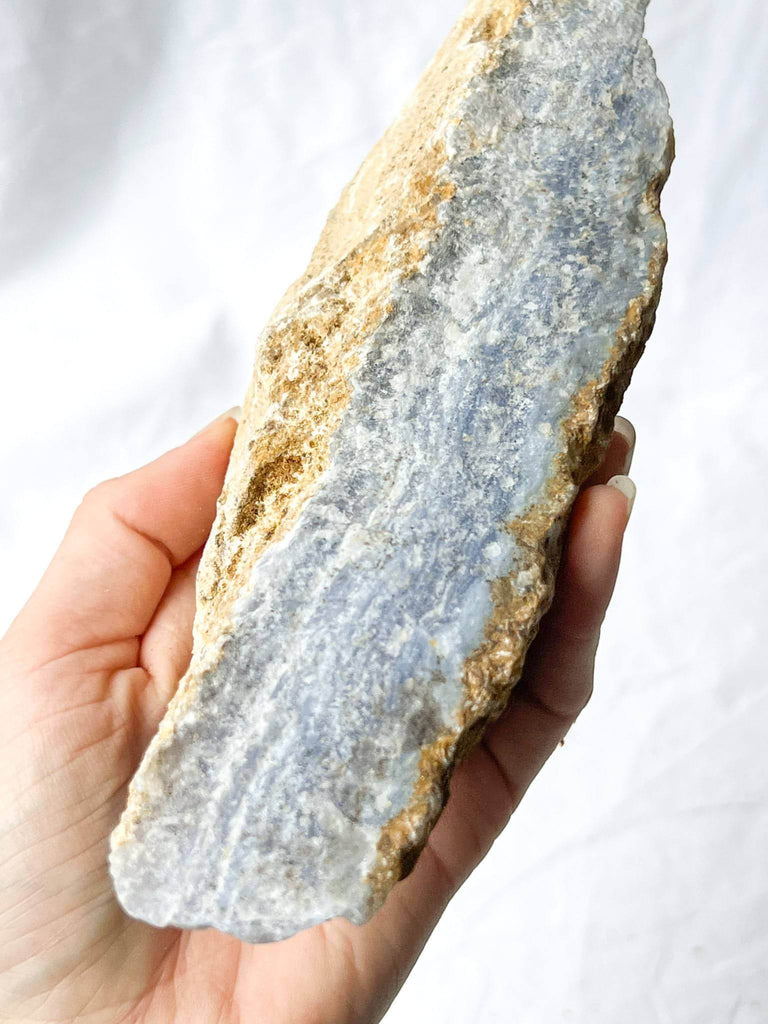 Blue Lace Agate Rough - Unearthed Crystals