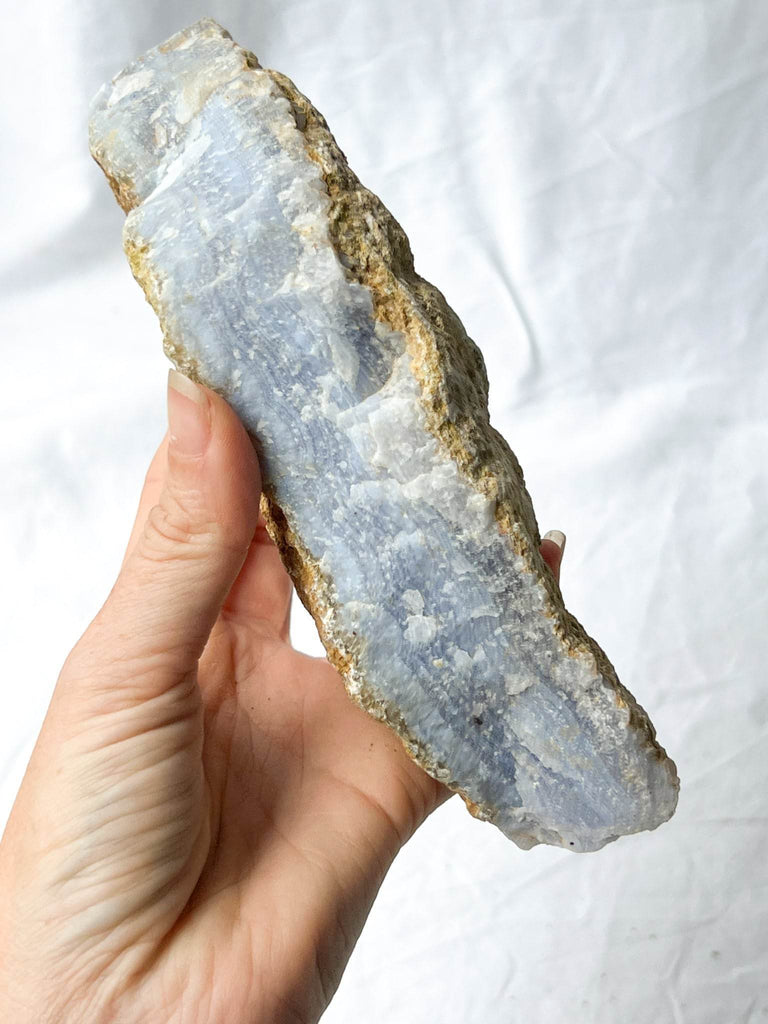 Blue Lace Agate Rough - Unearthed Crystals