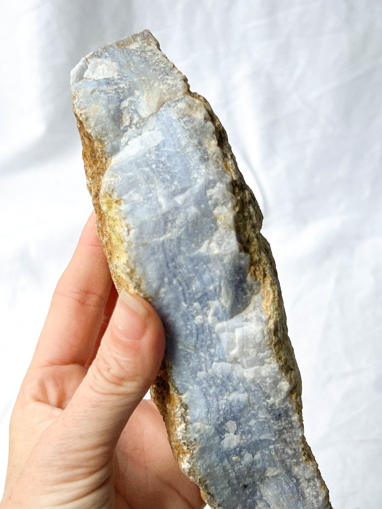 Blue Lace Agate Rough - Unearthed Crystals