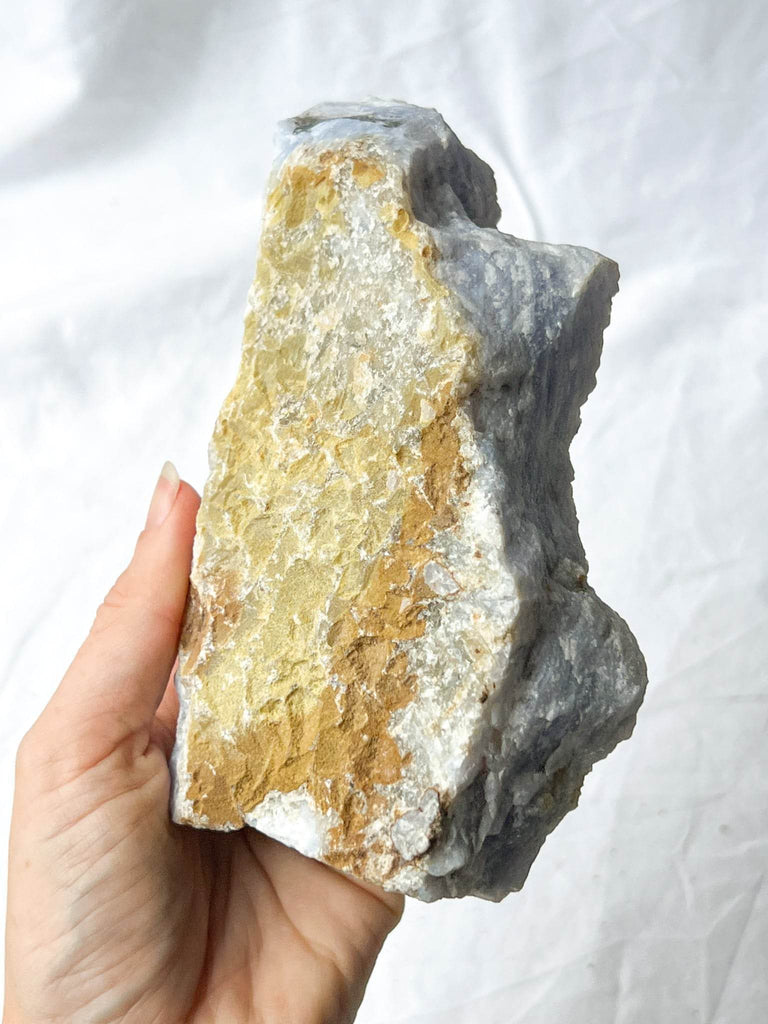 Blue Lace Agate Rough - Unearthed Crystals