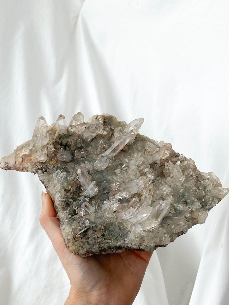 Included Quartz Cluster - Unearthed Crystals