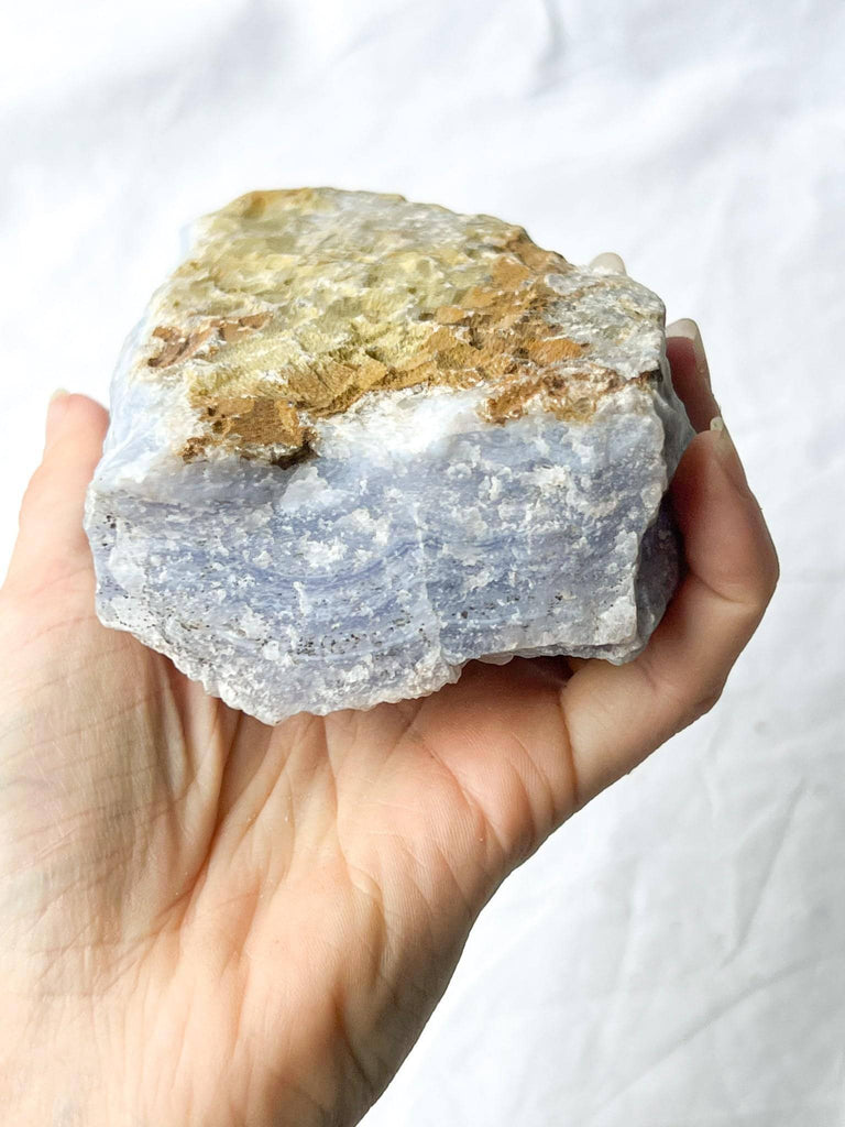 Blue Lace Agate Rough - Unearthed Crystals