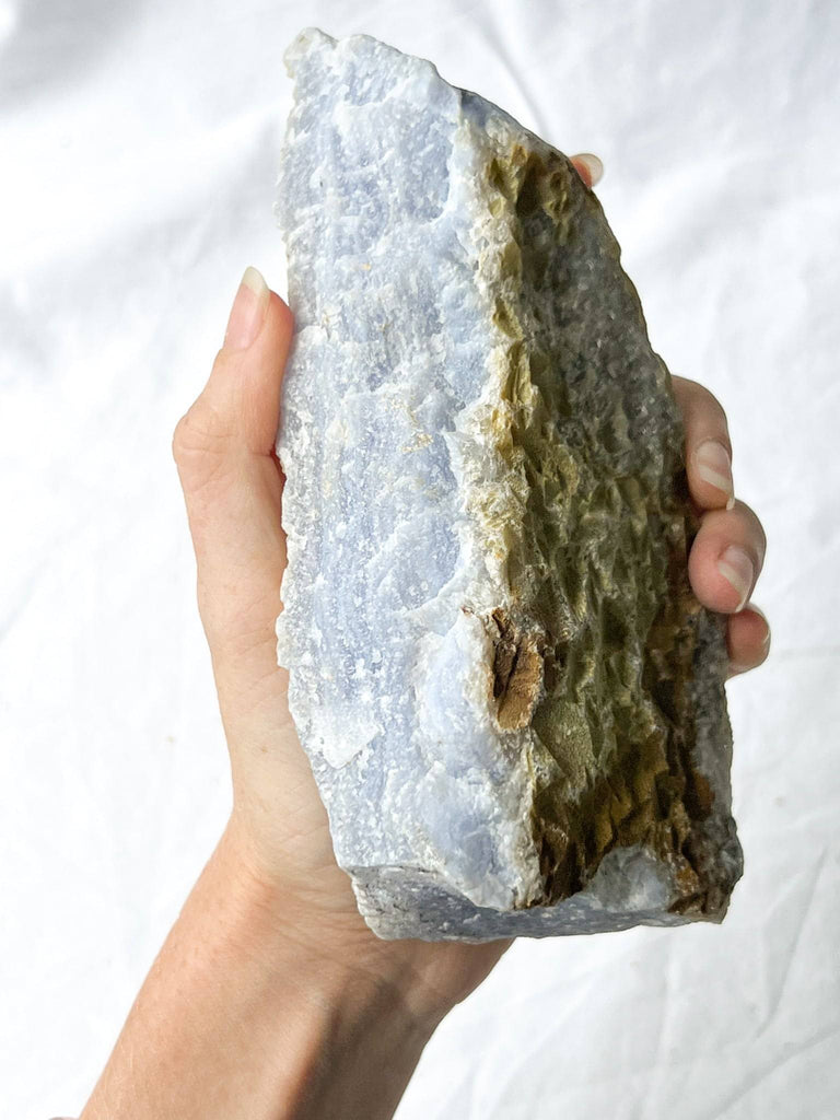 Blue Lace Agate Rough - Unearthed Crystals