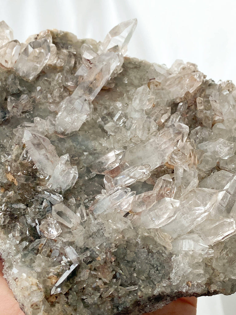 Included Quartz Cluster - Unearthed Crystals