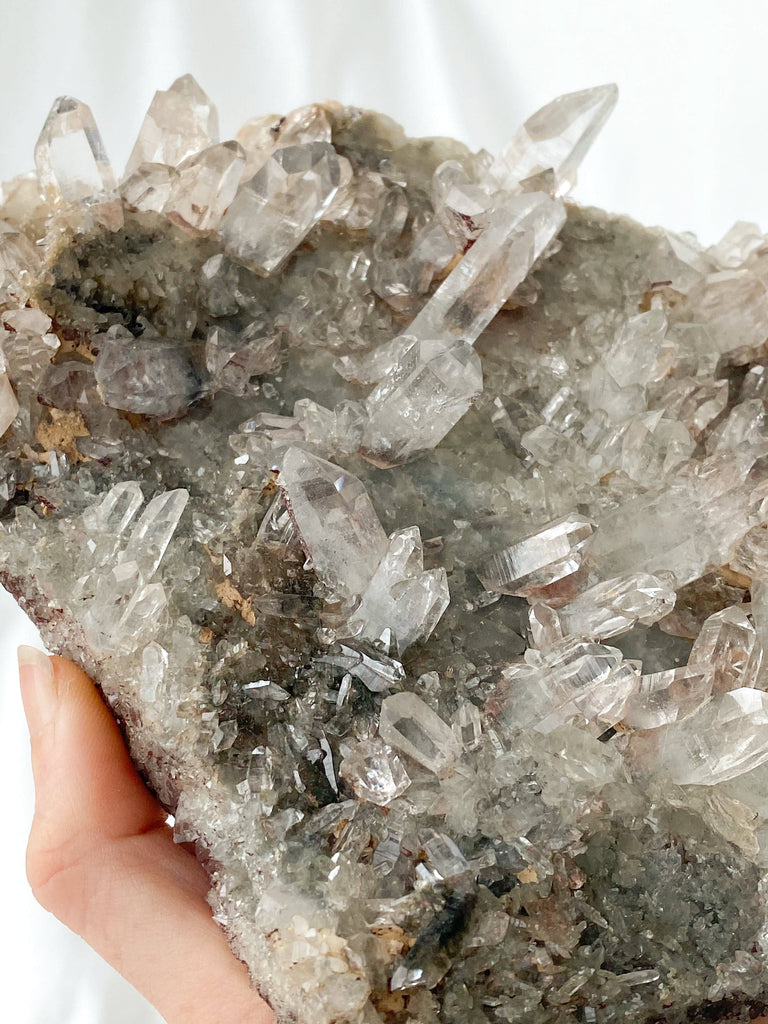 Included Quartz Cluster - Unearthed Crystals