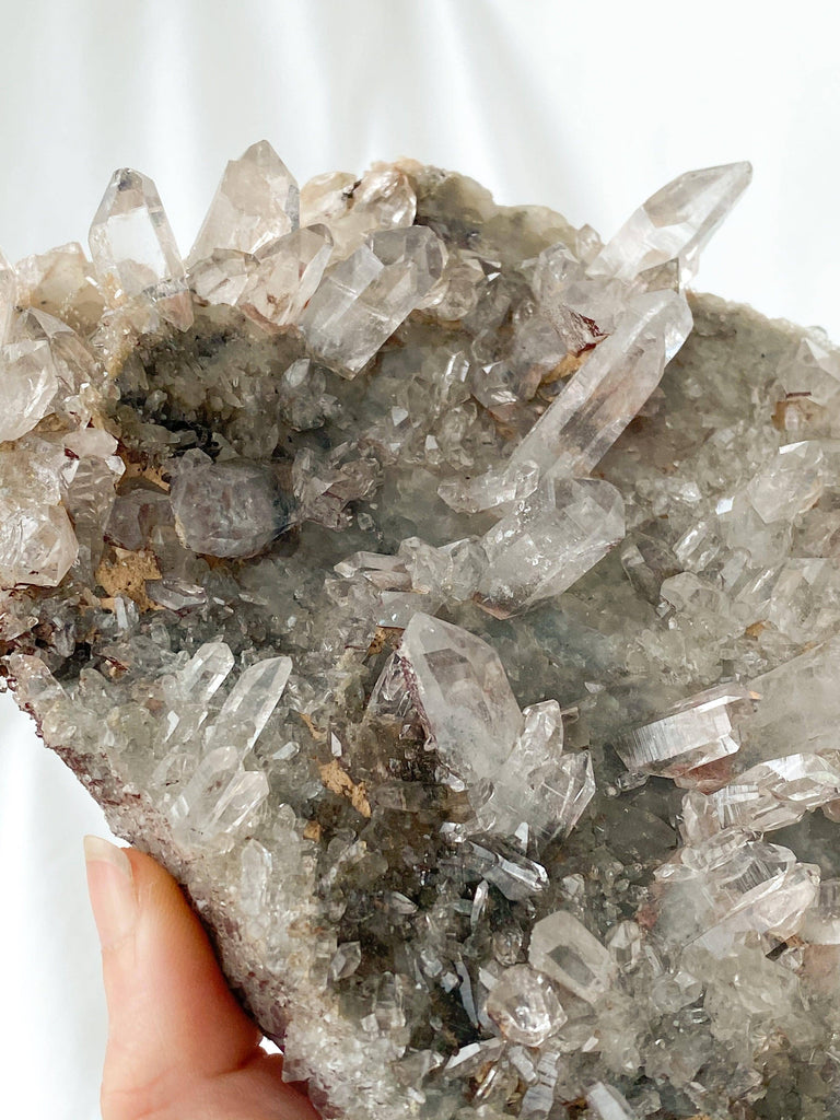 Included Quartz Cluster - Unearthed Crystals