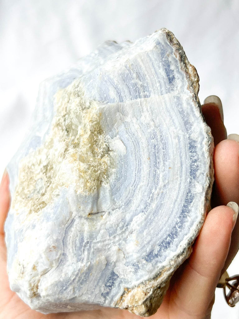 Blue Lace Agate Rough - Unearthed Crystals