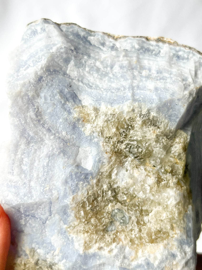 Blue Lace Agate Rough - Unearthed Crystals