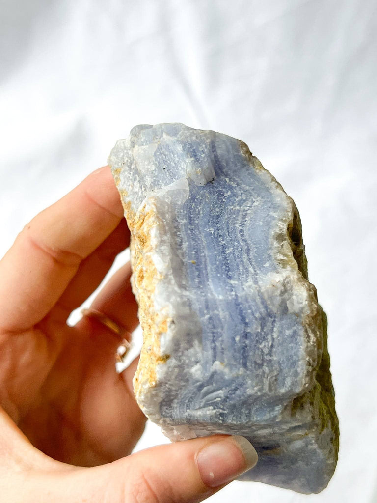 Blue Lace Agate Rough - Unearthed Crystals