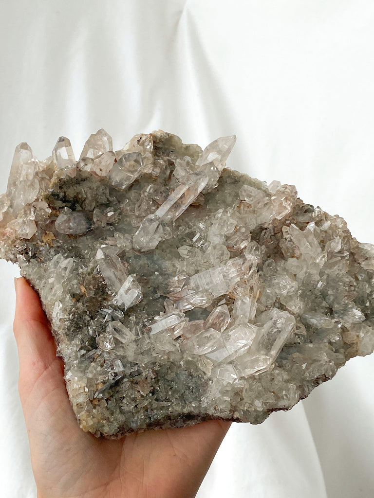 Included Quartz Cluster - Unearthed Crystals