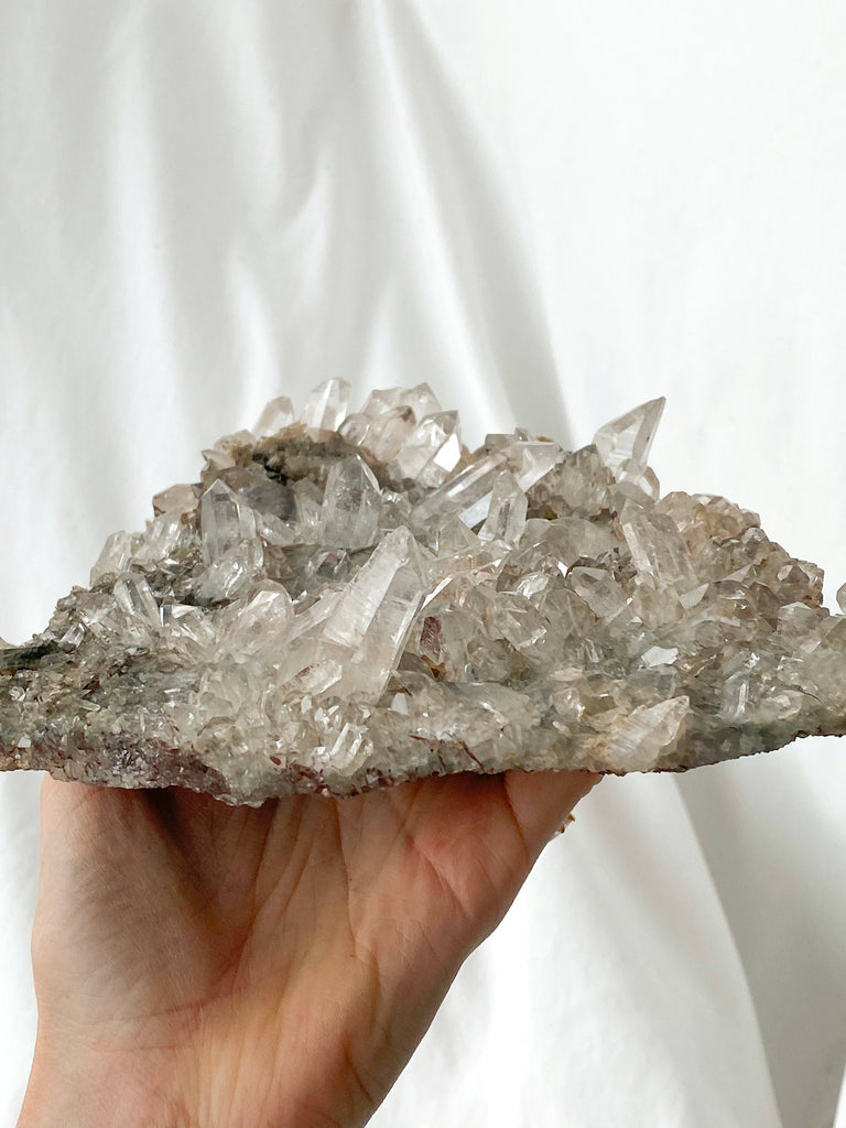 Included Quartz Cluster - Unearthed Crystals