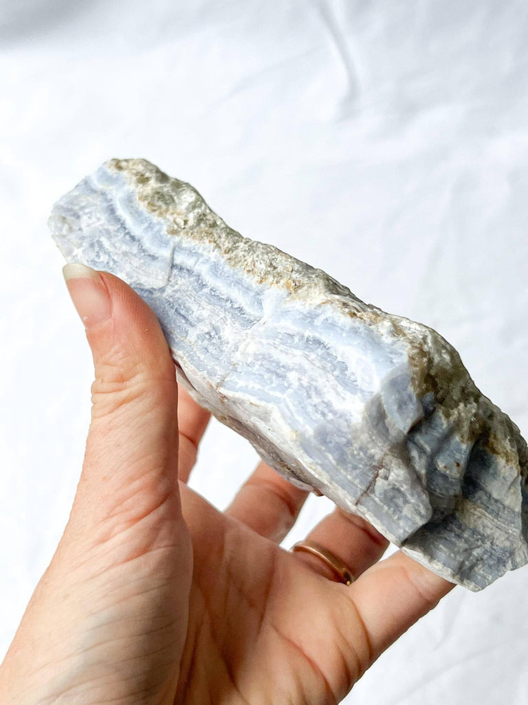 Blue Lace Agate Rough - Unearthed Crystals