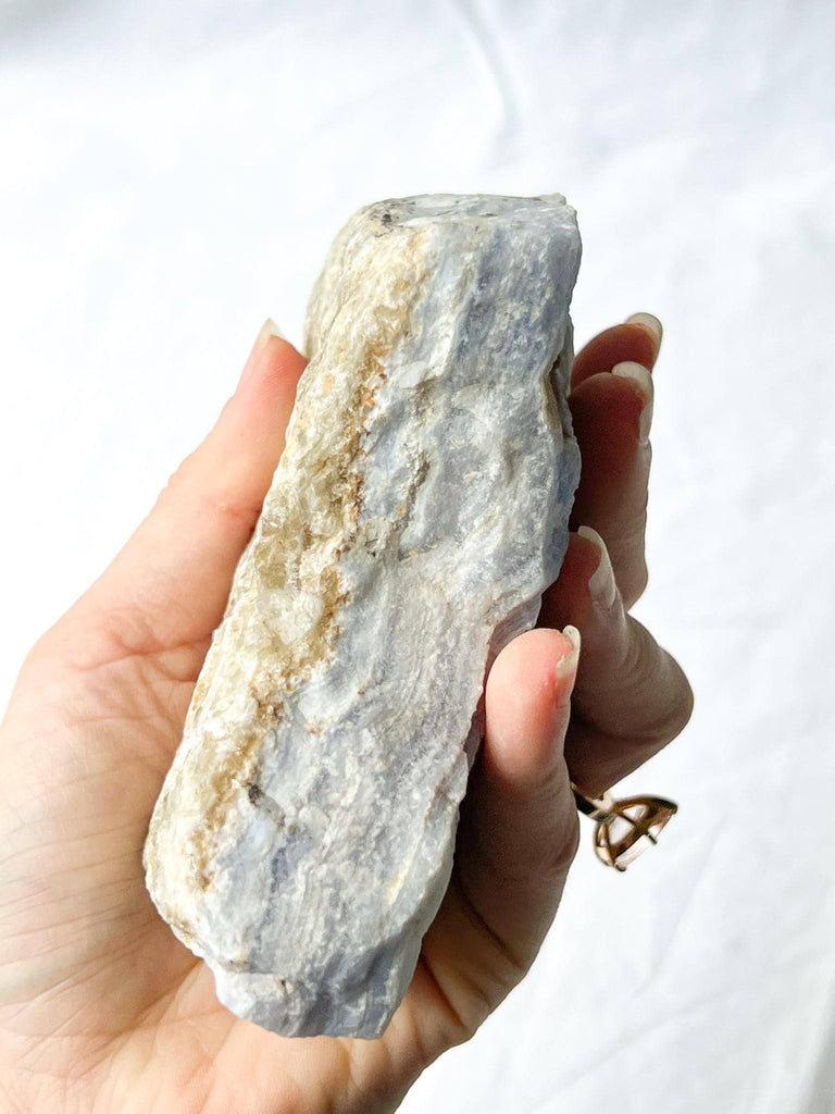 Blue Lace Agate Rough - Unearthed Crystals