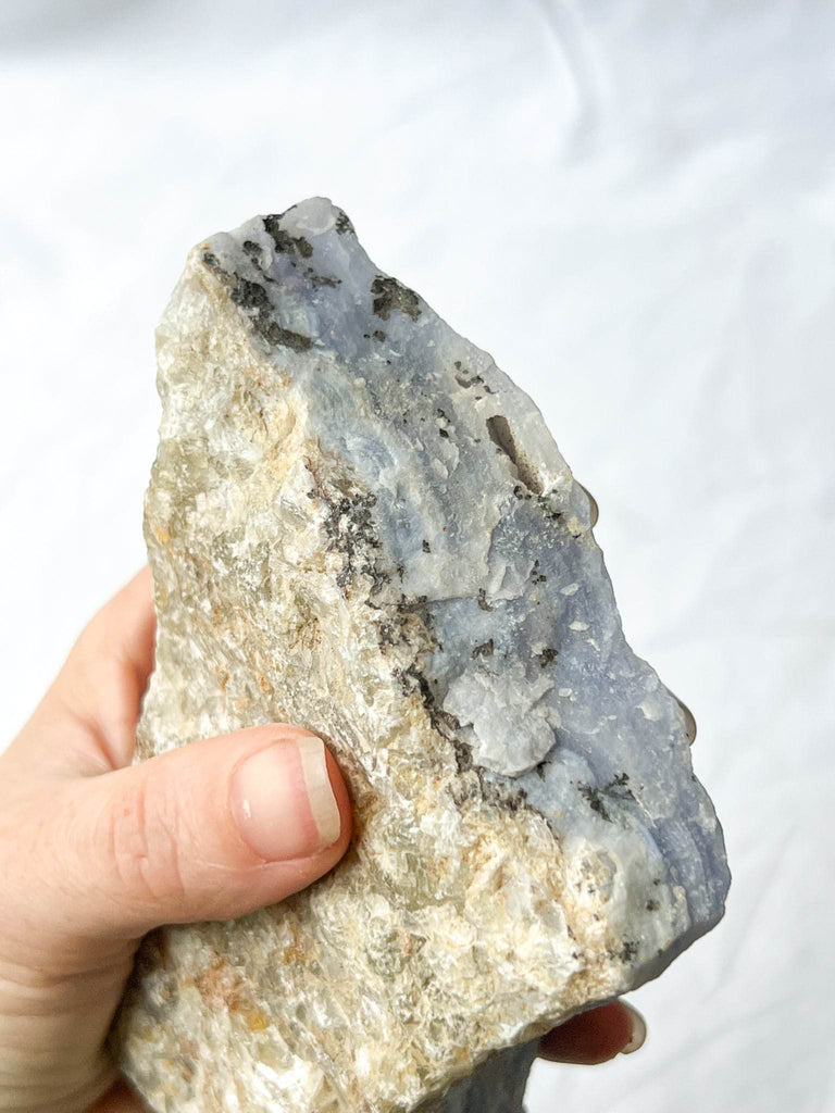 Blue Lace Agate Rough - Unearthed Crystals