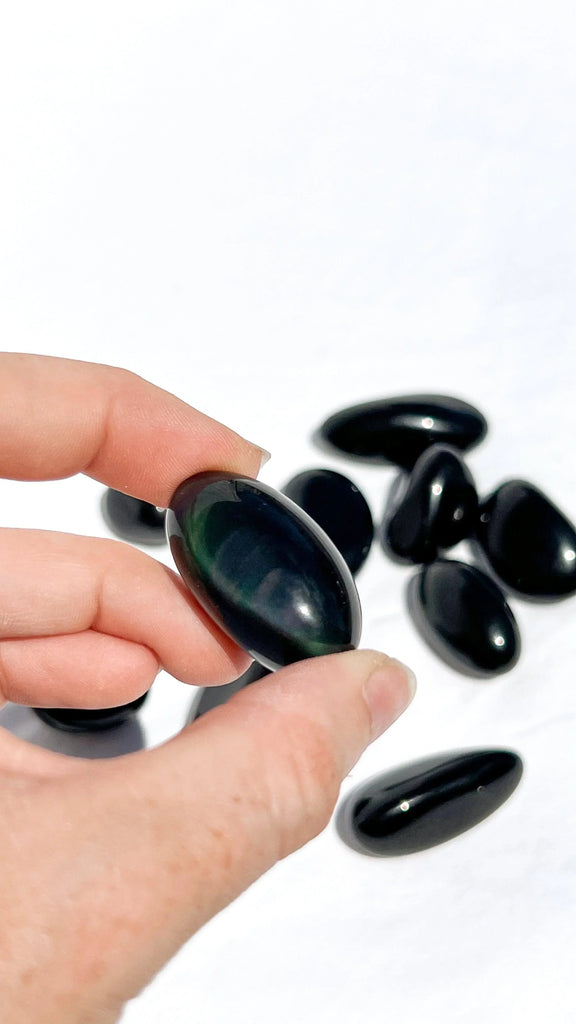 Rainbow Obsidian Tumbles | Small - Unearthed Crystals