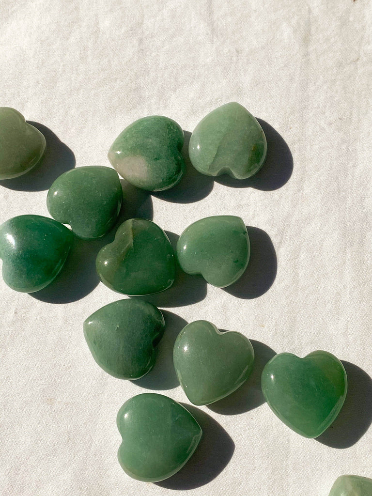Green Aventurine Heart | Small - Unearthed Crystals