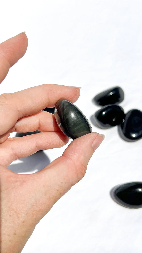 Rainbow Obsidian Tumbles | Medium - Unearthed Crystals