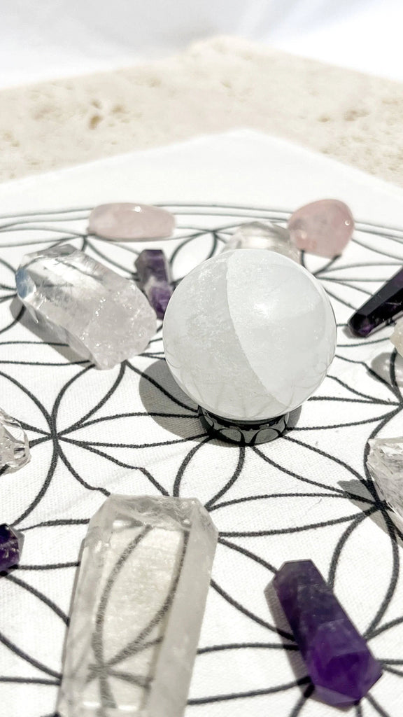 Crystal Gridding Starter Kit | Soothe + Sleep - Unearthed Crystals