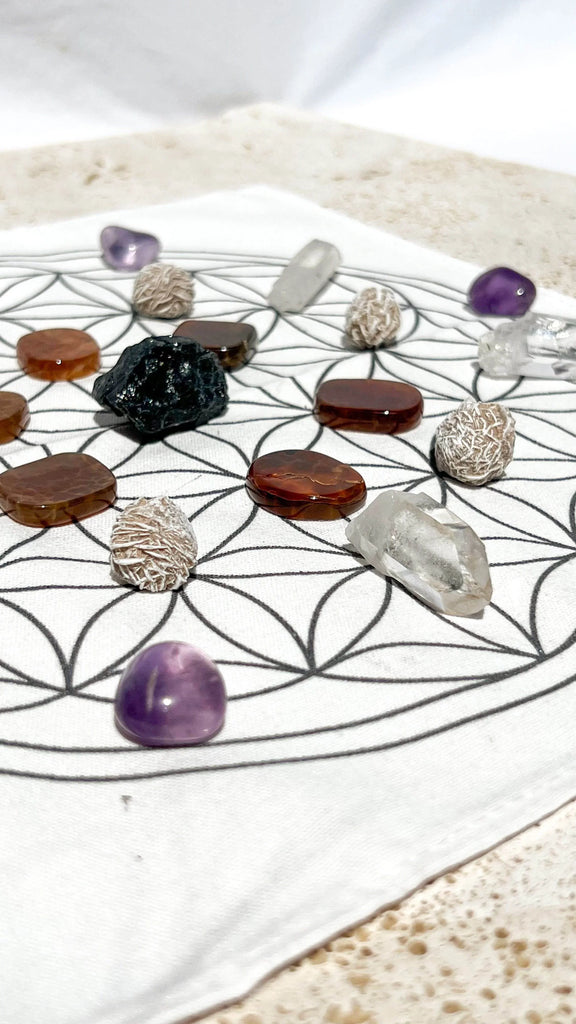 Crystal Gridding Starter Kit | Protection - Unearthed Crystals