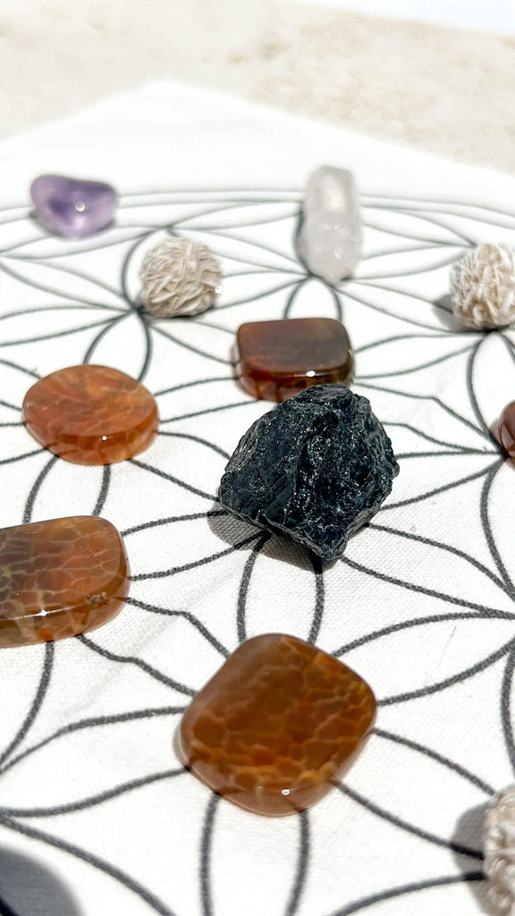 Crystal Gridding Starter Kit | Protection - Unearthed Crystals
