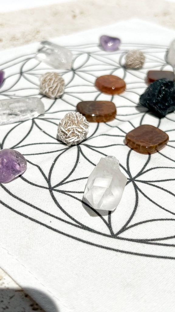 Crystal Gridding Starter Kit | Protection - Unearthed Crystals