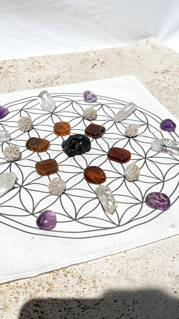 Crystal Gridding Starter Kit | Protection - Unearthed Crystals