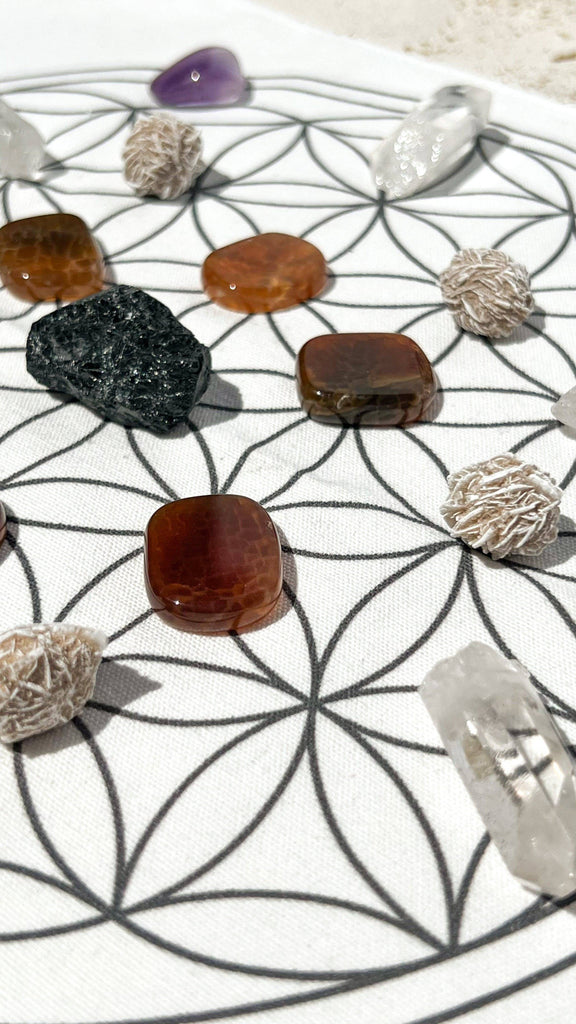 Crystal Gridding Starter Kit | Protection - Unearthed Crystals