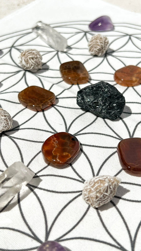 Crystal Gridding Starter Kit | Protection - Unearthed Crystals