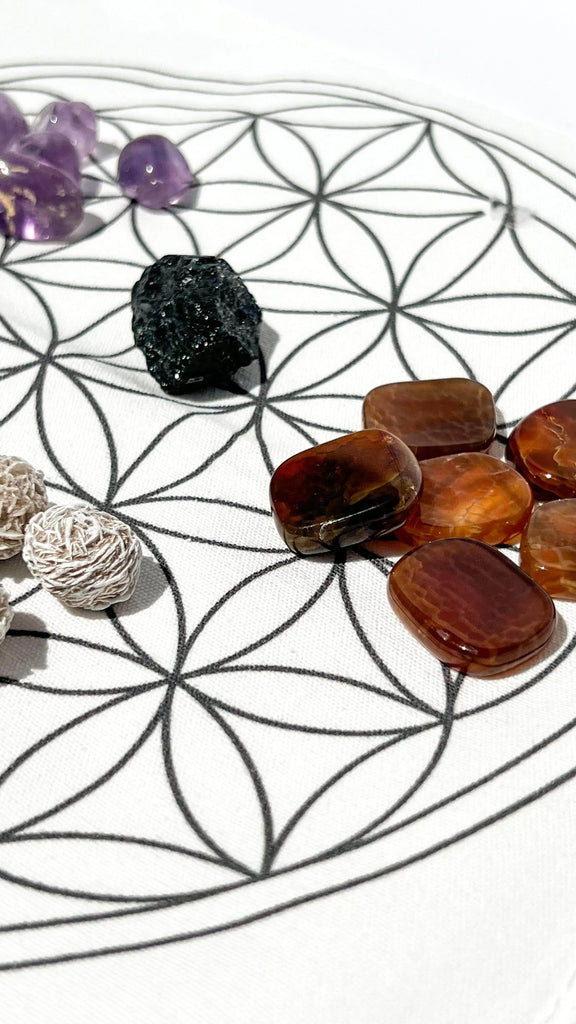 Crystal Gridding Starter Kit | Protection - Unearthed Crystals