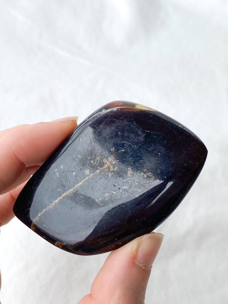 Amber Freeform - Unearthed Crystals
