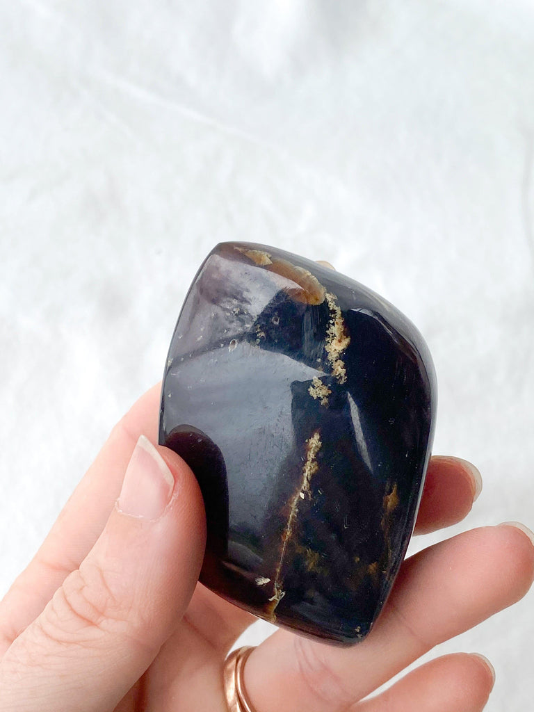 Amber Freeform - Unearthed Crystals